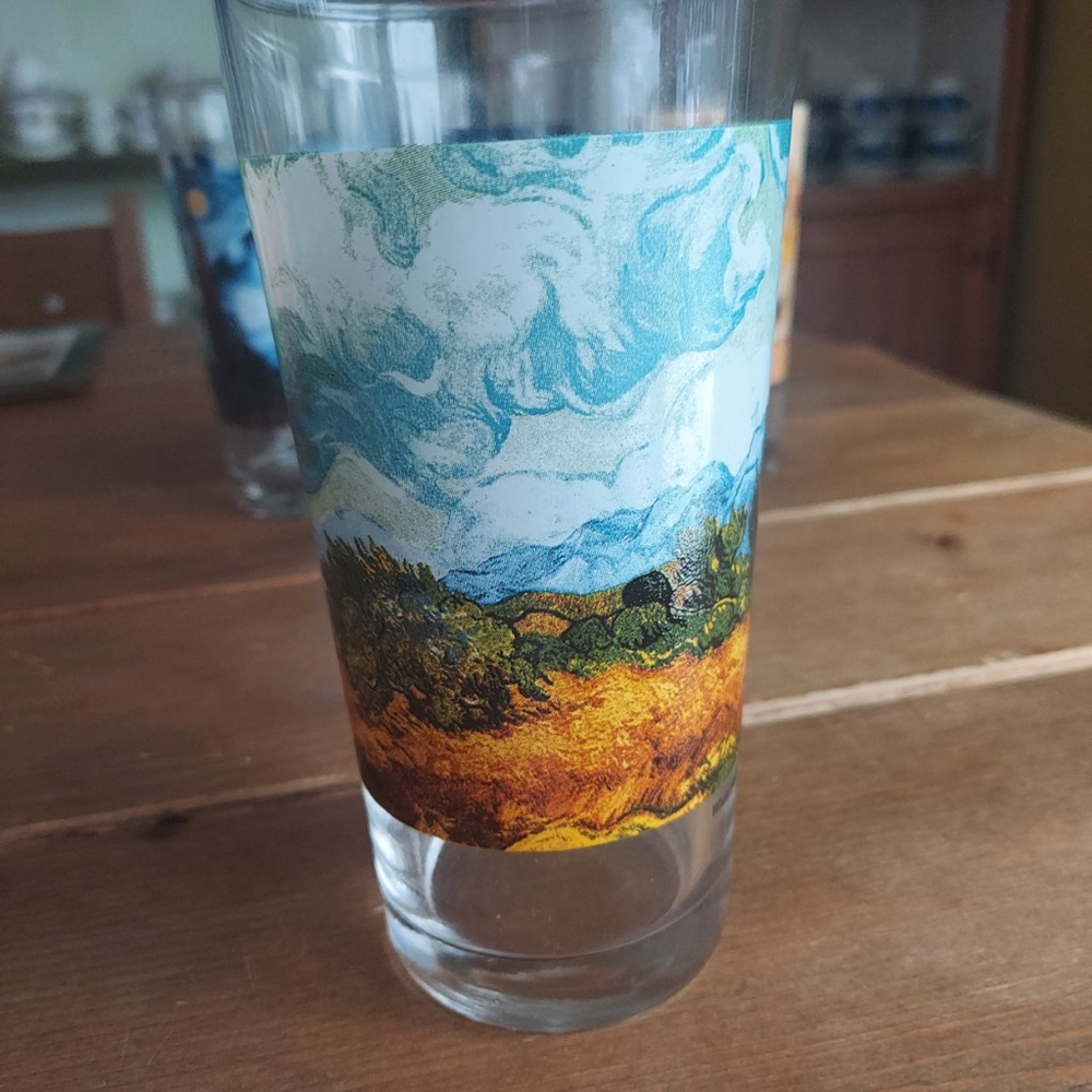 Vintage Parka glass vincent van gogh
